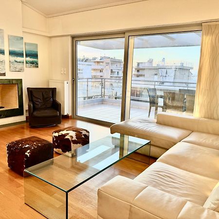 Elvita Athens Sea View Maisonette Apartman Kültér fotó