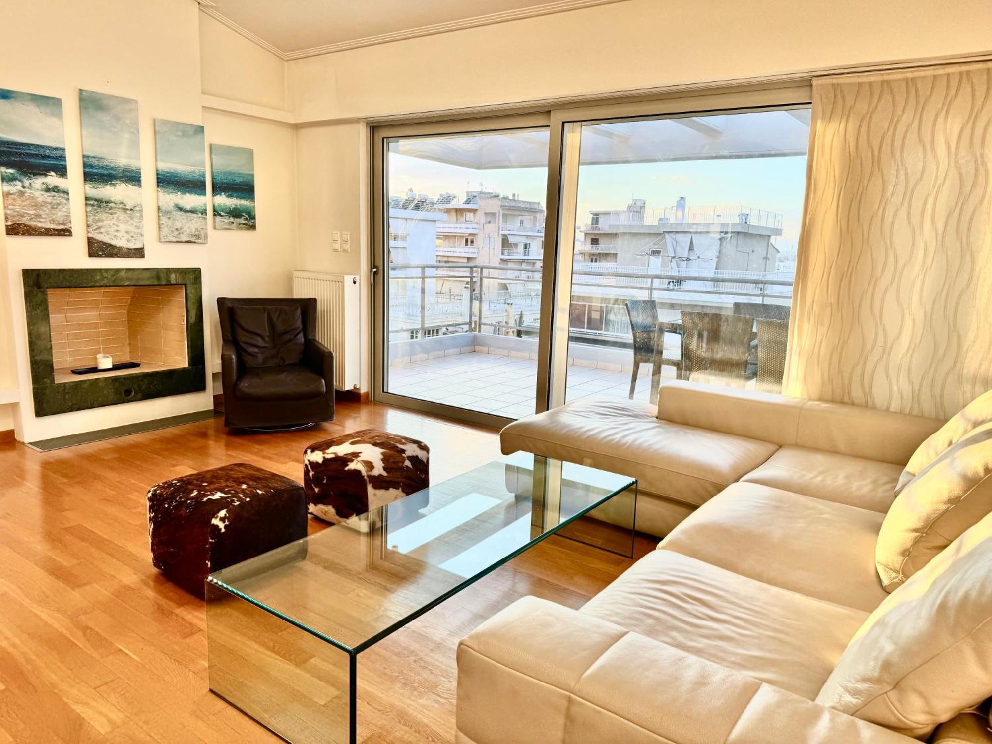 Elvita Athens Sea View Maisonette Apartman Kültér fotó