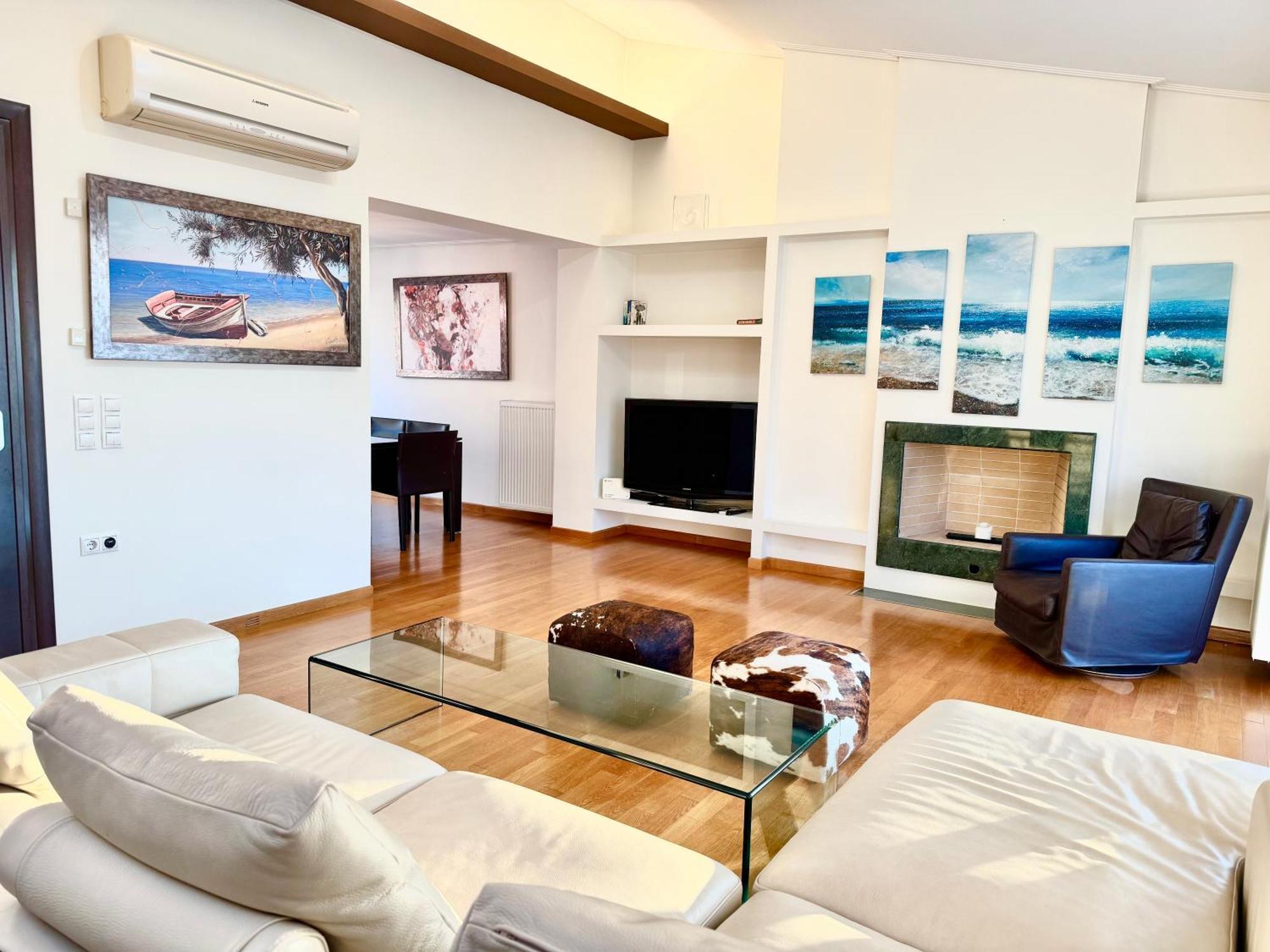 Elvita Athens Sea View Maisonette Apartman Kültér fotó