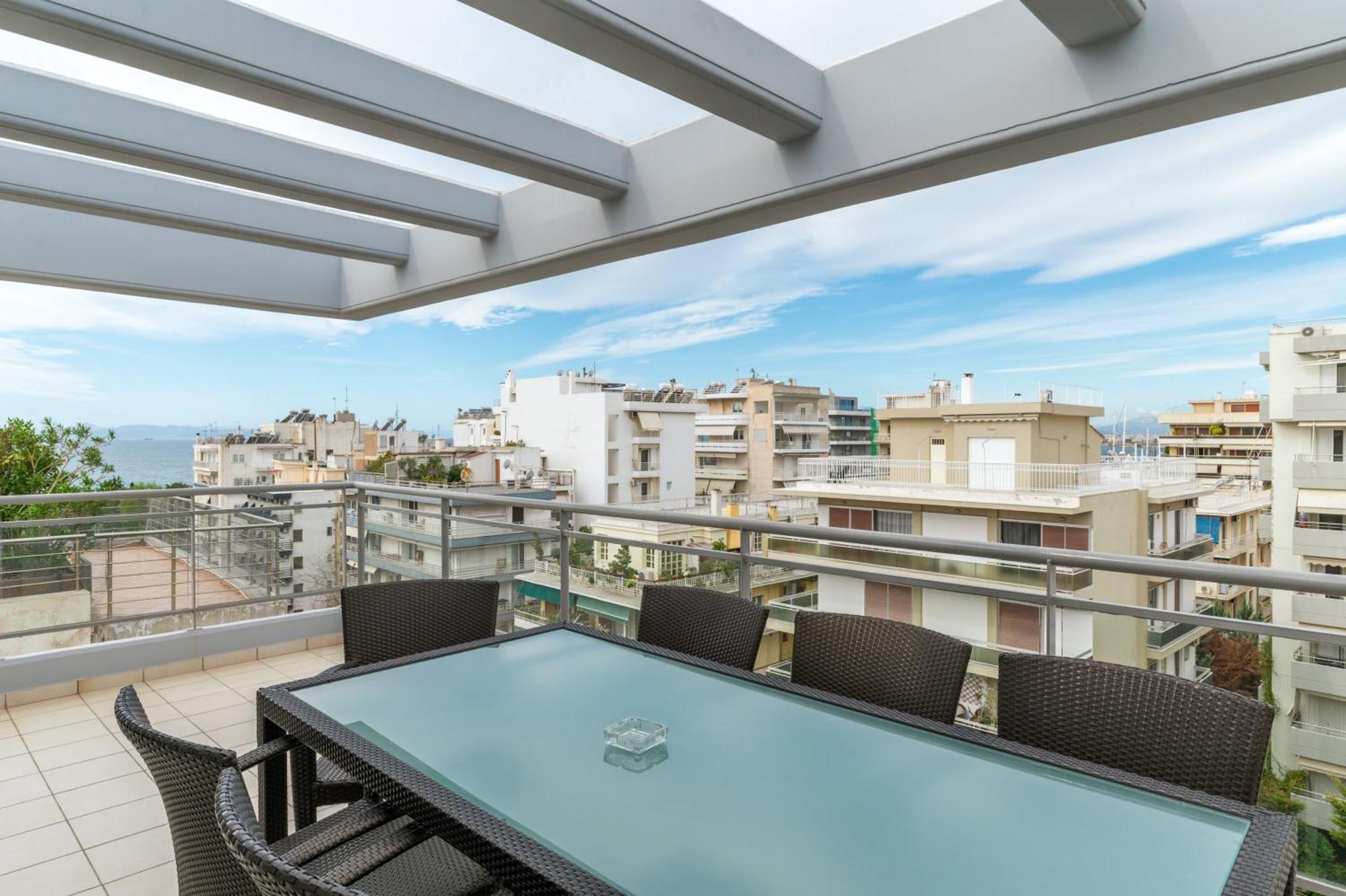 Elvita Athens Sea View Maisonette Kültér fotó