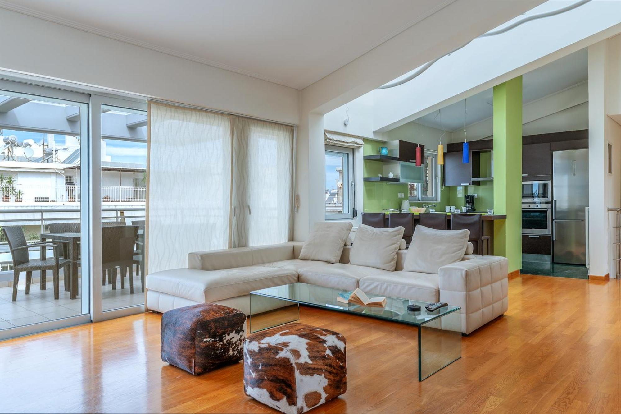 Elvita Athens Sea View Maisonette Kültér fotó