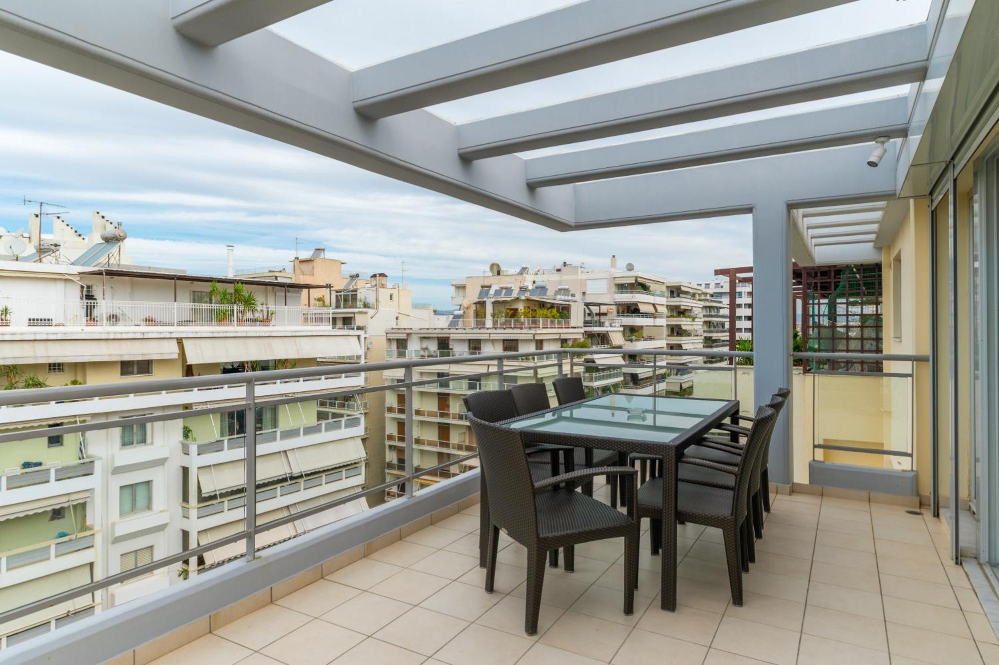 Elvita Athens Sea View Maisonette Kültér fotó