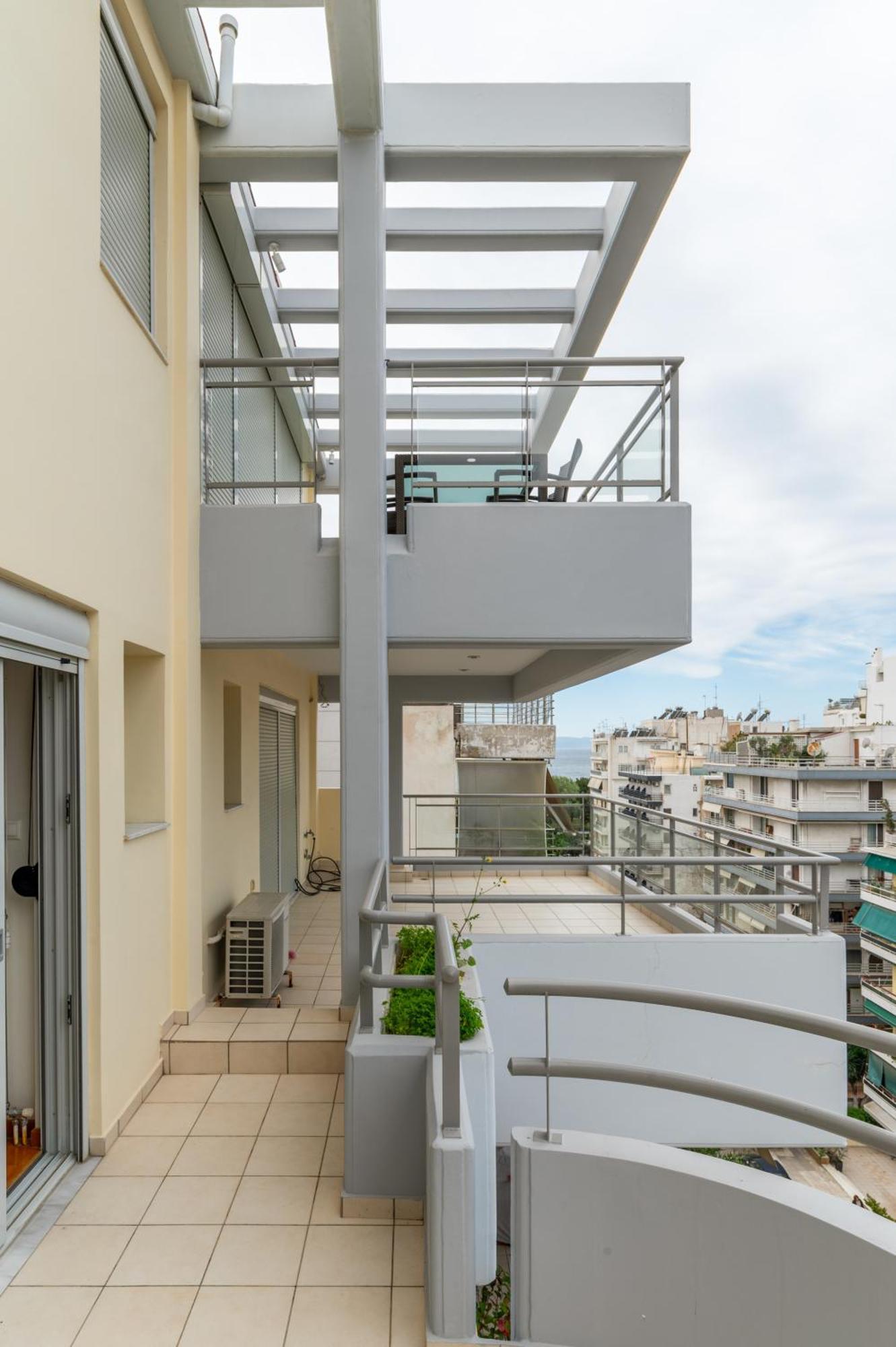 Elvita Athens Sea View Maisonette Kültér fotó