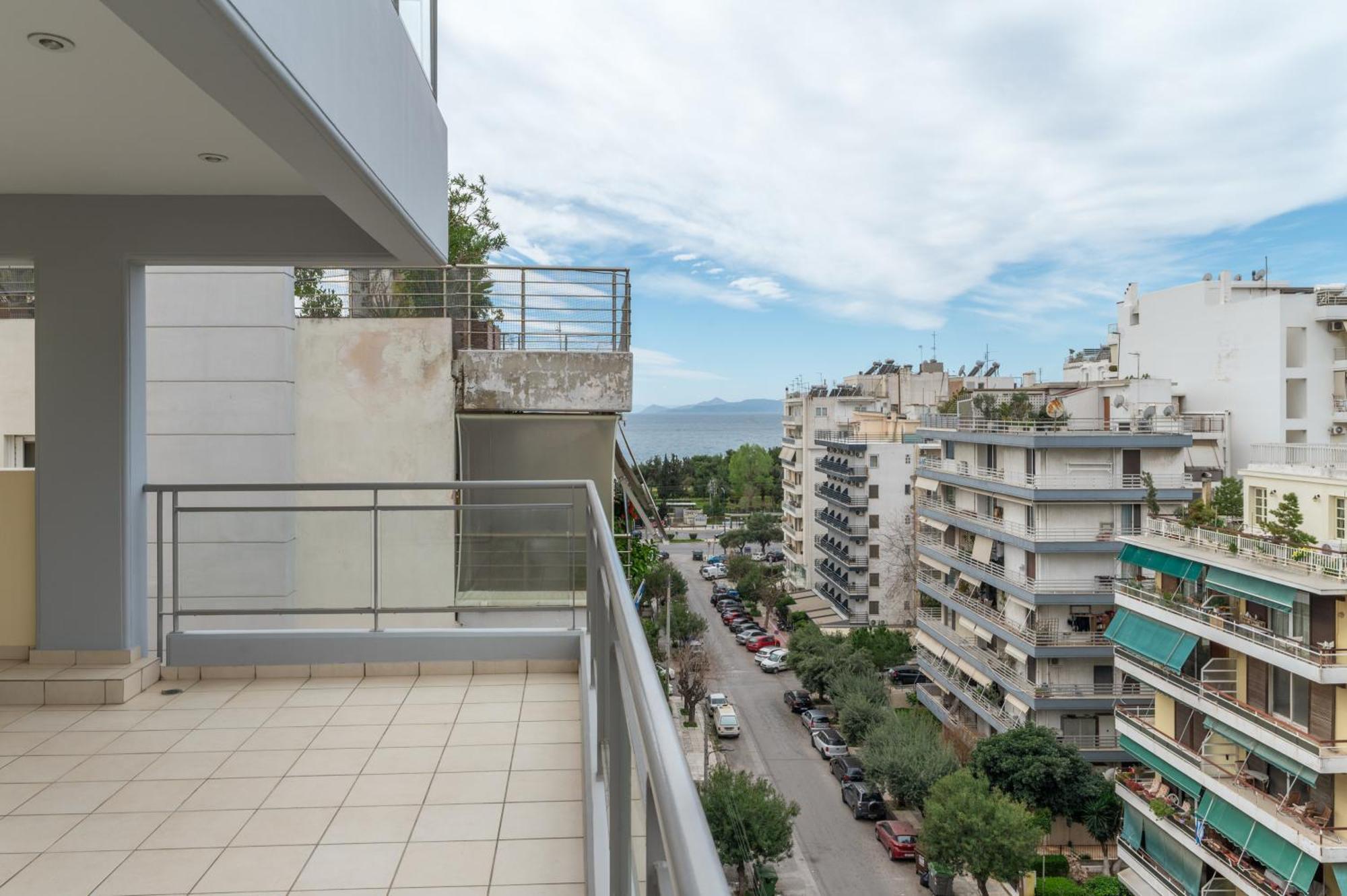 Elvita Athens Sea View Maisonette Kültér fotó