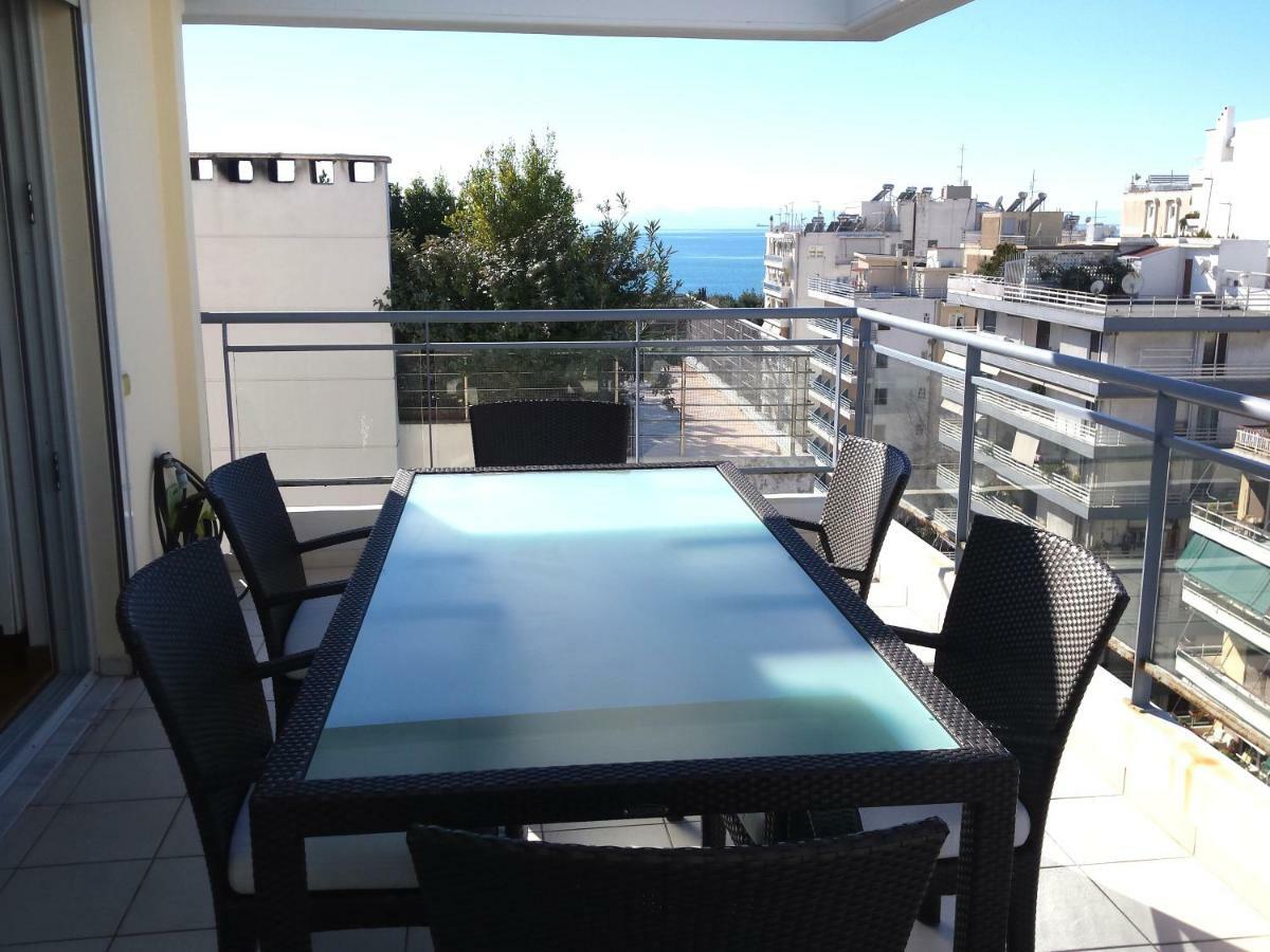 Elvita Athens Sea View Maisonette Apartman Kültér fotó